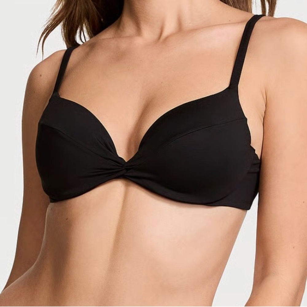 NWT Victoria’s Secret Swim 38D Twist Push-Up Bikini Top